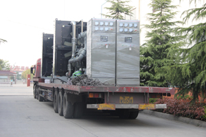 發往濟南柴油發電機組